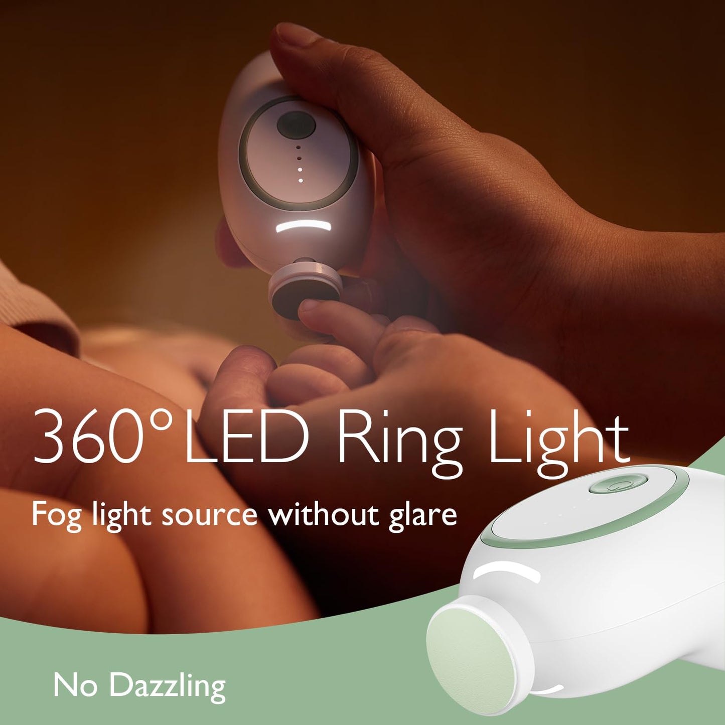 Rechargeable Gentle Baby Nail Trimmer