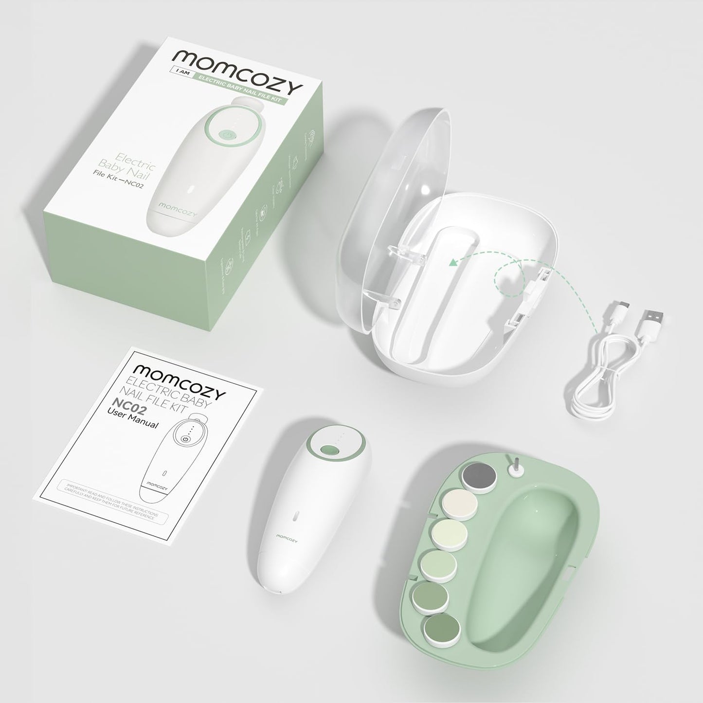Rechargeable Gentle Baby Nail Trimmer
