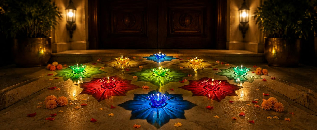 Lotus Reflection Diya (Pack of 36)