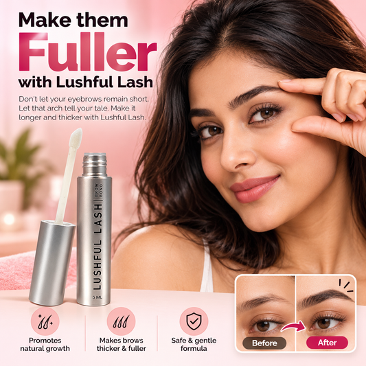 Lushful Lash Eyebrow Enhancement Growth Serum for Thicker & Fuller Brows